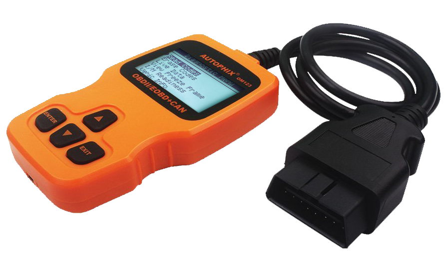 OM123 OBDII+EOBD/CAN Universal Code Reader functions
